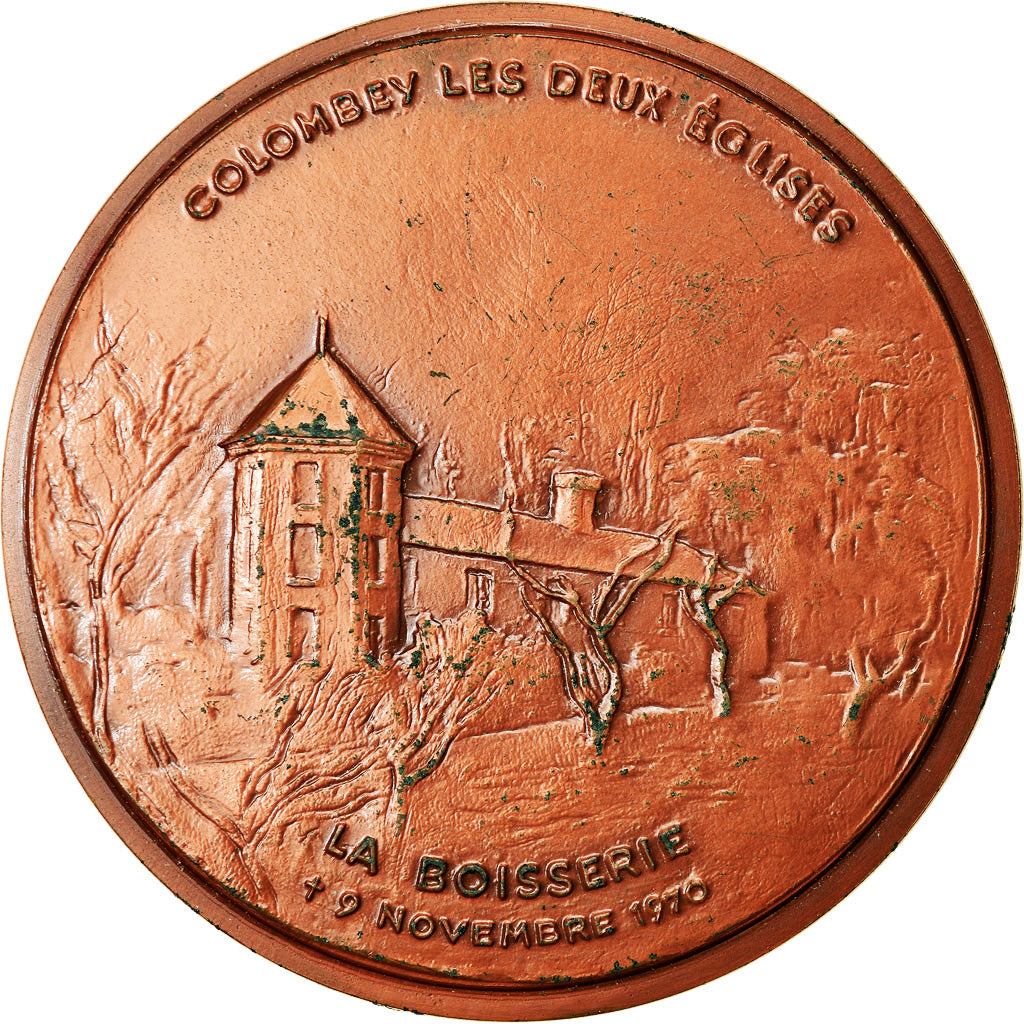 Frankreich, Medaille, De Gaulle, Colombey les Deux Eglises, La Boisserie
