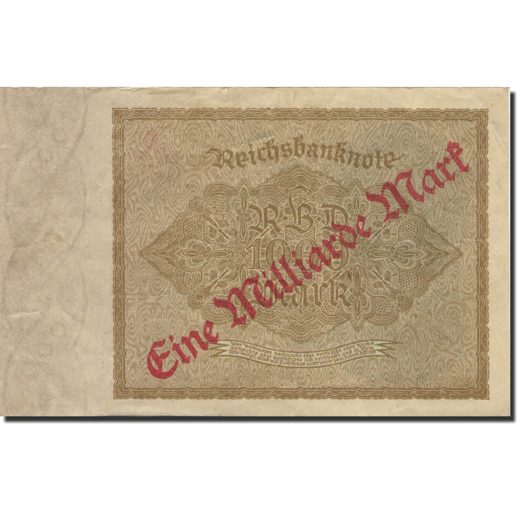 Geldschein, Deutschland, 1 Milliarde Mark on 1000 Mark, 1923, 1922-12-15