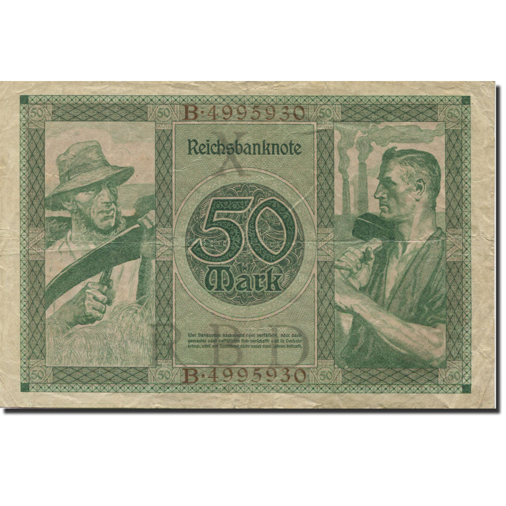 Geldschein, Deutschland, 50 Mark, 1920, 1920-07-23, KM:68, SS