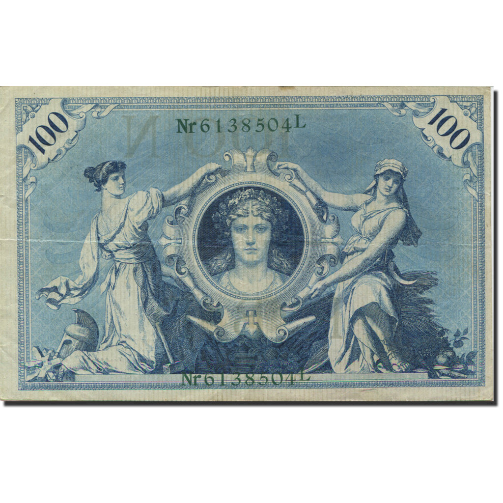 Banconote, Germania, 100 Mark, 1908, 1908-02-07, KM:34, BB