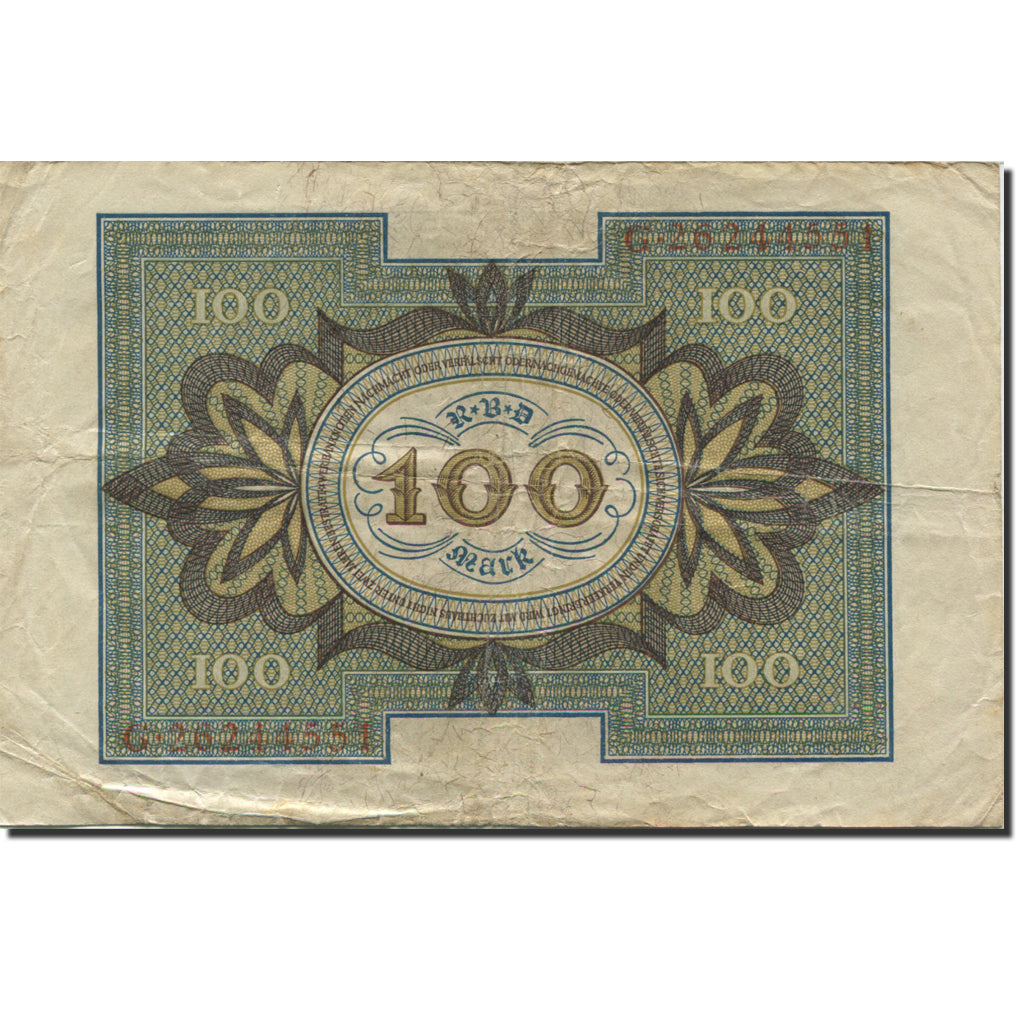 Geldschein, Deutschland, 100 Mark, 1920, 1920-11-01, KM:69b, SS