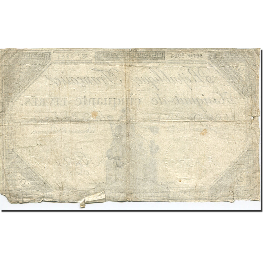 Frankreich, 50 Livres, 1792, Croisey, 1792-12-14, S, KM:A72