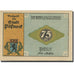 Billet, Allemagne, Possneck, 75 Pfennig, Usine 1, 1921, SPL, Mehl:1066.6