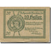 Banknote, Austria, Obernberg, 20 Heller, Blason, 1920 UNC(63) Mehl:FS 686