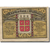 Banknote, Germany, Nieheim, 2 Mark, Blason, 1922 UNC(63) Mehl:972.1