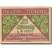 Banknote, Germany, Rehmen, 25 Pfennig, rocher, 1921 AU(55-58) Mehl:1108.1