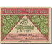 Banknote, Germany, Rehmen, 25 Pfennig, lac, 1921 UNC(63) Mehl:1108.1