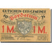 Banknote, Germany, Bordelum, 1 Mark, Blason, 1922, AU(55-58) Mehl:143.1