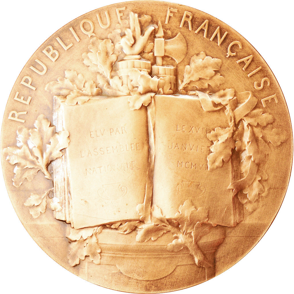 Frankrijk, Medaille, Les Présidents de la République, Armand Fallières