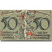 Banknote, Germany, Ober-Ammergau, 50 Pfennig, Eglise, 1921, UNC(63), Mehl:992.2a