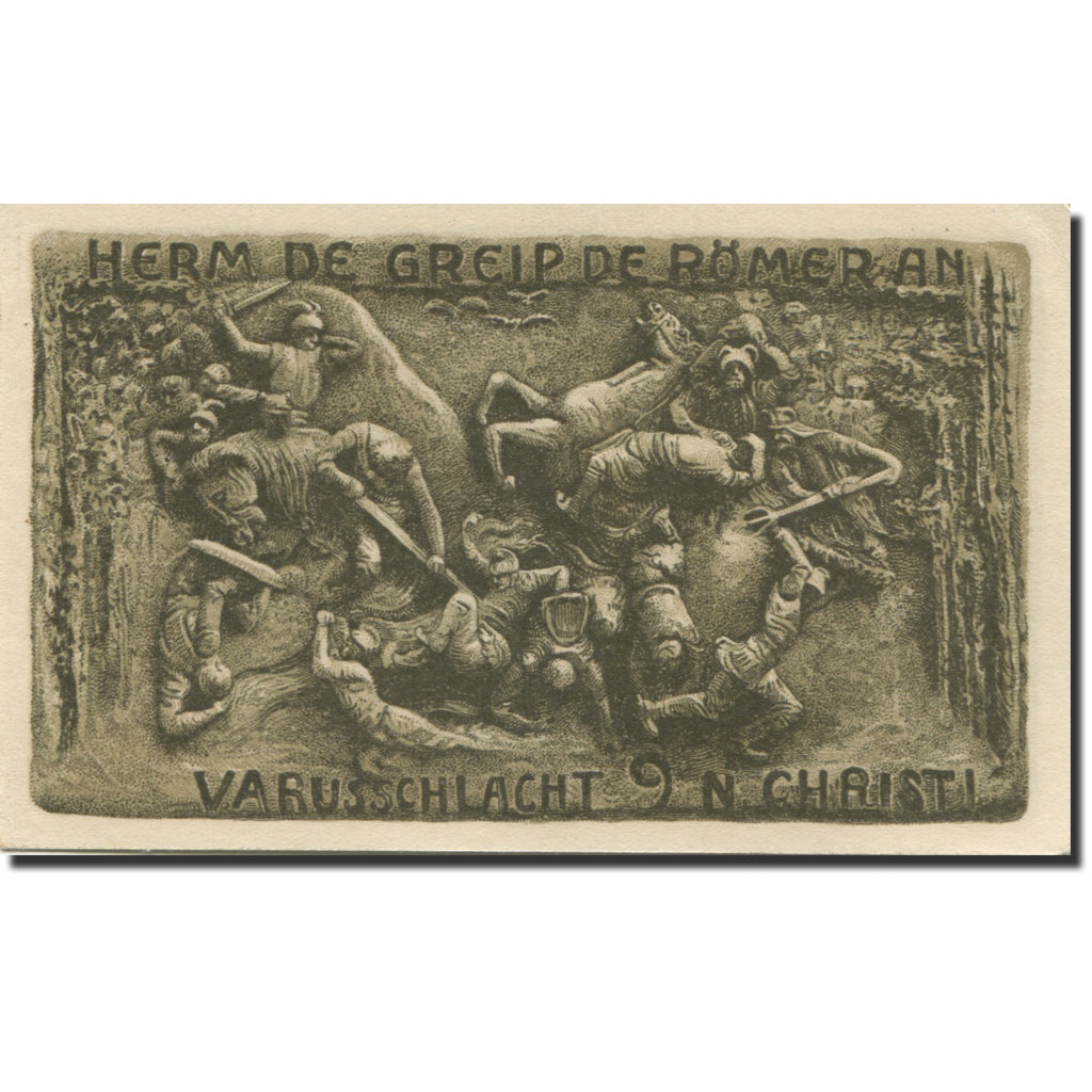 Banknote, Germany, Horn, 50 Pfennig, personnage, 1921, UNC(63), Mehl:628.2