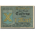 Banknote, Germany, Castrop, 1 Mark, Blason, 1921 UNC(63) Mehl:223.1