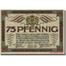 Banknote, Germany, Lingen, 75 Pfennig, Blason, 1921 UNC(63) Mehl:803.3