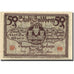 Banknote, Germany, Goldberg, 50 Pfennig, château 1921-04-01, UNC(63) Mehl:627.3