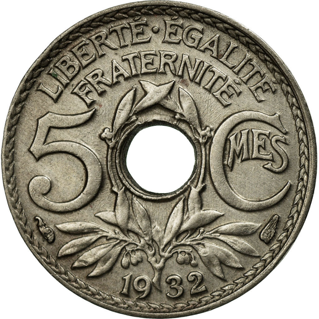 Monnaie, France, Lindauer, 5 Centimes, 1932, SUP, Copper-nickel, KM:875