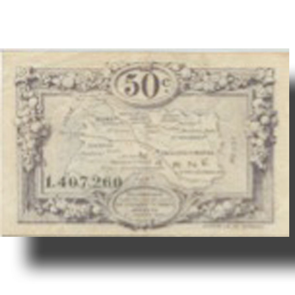 France, Reims, 50 Centimes, 1926, Chambre de Commerce, EF(40-45)