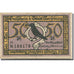 Banknote, Germany, Altenburg, 50 Pfennig, oiseau, 1921, EF(40-45), Mehl:21.2