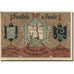 Banknote, Germany, Saalfeld, 75 Pfennig, rue, 1921 AU(55-58) Mehl:1155.5b
