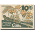 Banknote, Germany, Lübz, 10 Pfennig, champs, 1922 UNC(63) Mehl:835.1