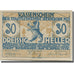 Banknote, Austria, Berndorf, 30 Heller, Lion, 1920, EF(40-45) Mehl:FS 83a