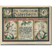 Banknote, Germany, Paderborn, 2 Mark, personnage 1921 UNC(63) Mehl:FS 1043.2