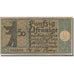 Geldschein, Deutschland, Berlin, 50 Pfennig, ferme 1, 1921, VZ Mehl:FS 92.1
