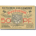 Banknote, Germany, Bordelum, 50 Pfennig, Blason 4, 1922, UNC(63) Mehl:143.1