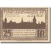 Billet, Allemagne, Paderborn, 25 Pfennig, ruelle, 1921 SUP Mehl:1043.5
