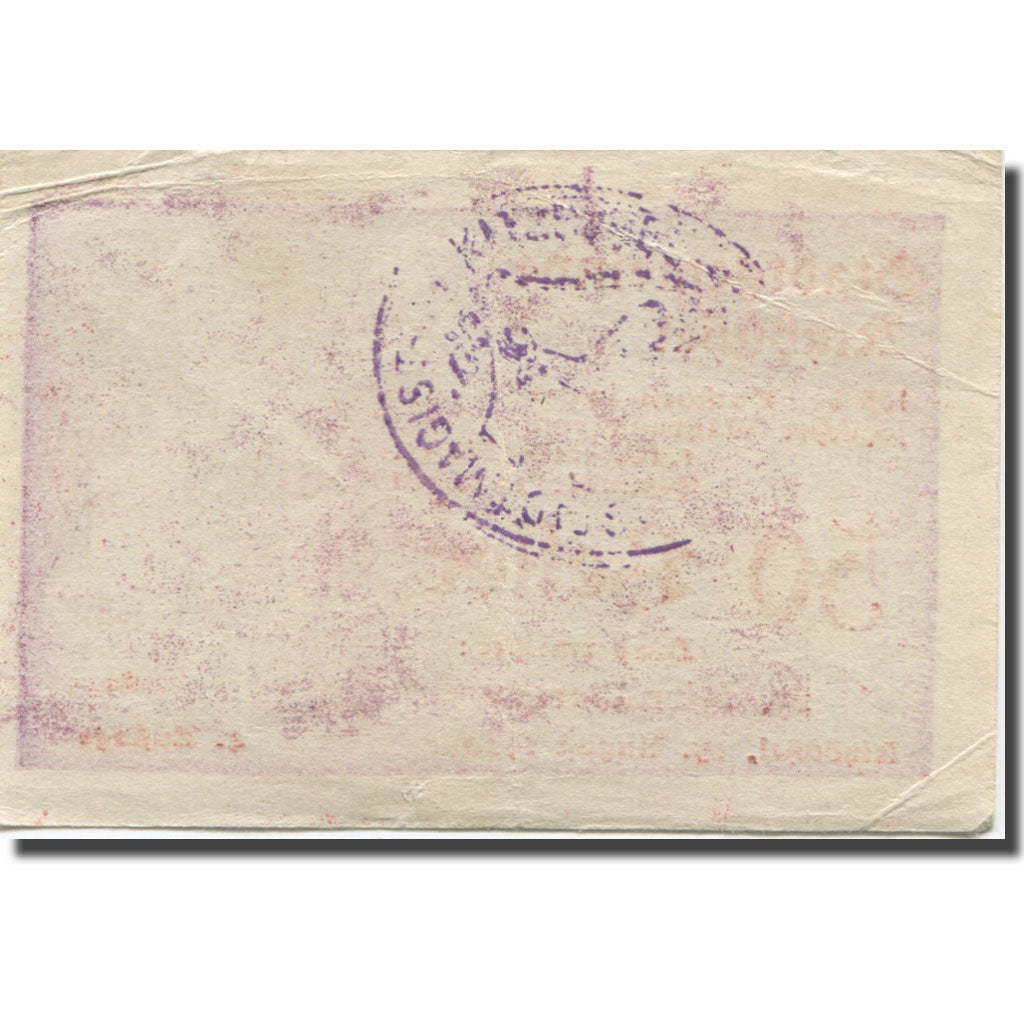 Banknote, Austria, Kitzbühel, 50 Heller, Eglise, 1920, EF(40-45) Mehl:FS 449e1