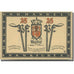 Banknote, Germany, Frankfurt, 25 Pfennig, Blason, 1921, UNC(63), Mehl:377.1