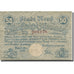 Billet, Allemagne, Neuk, 50 Pfennig, Blason, 1917, 1917-05-01, TB, Mehl:FS 679