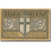 Banknote, Germany, Coblenz, 25 Pfennig, pont, 1921, EF(40-45) Mehl:233.1a