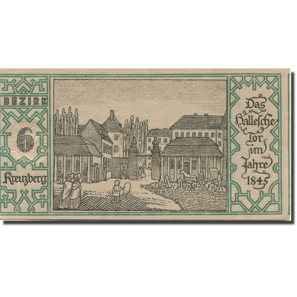 Banconote, Germania, Berlin, 50 Pfennig, village 1921-09-09, SPL Mehl:92.1