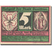 Banconote, Germania, Genthin, 5 Mark, personnage 5, 1927-07-01, SPL Mehl:419.2