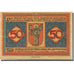 Banknote, Germany, Trier, 50 Pfennig, personnage, 1921, EF(40-45), Mehl:T27.9