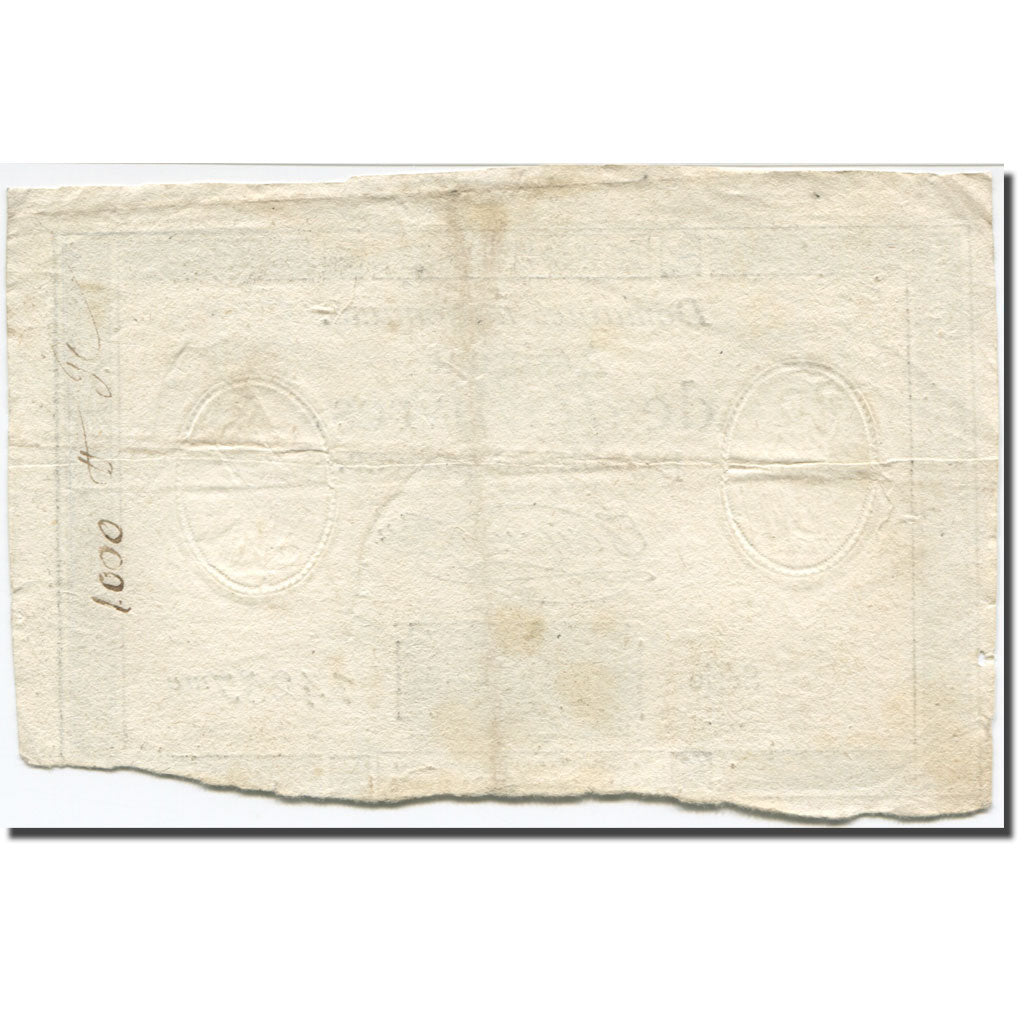 Francja, 10 Livres, 1792, Taisaud, 1792-10-24, EF(40-45), KM:A66b