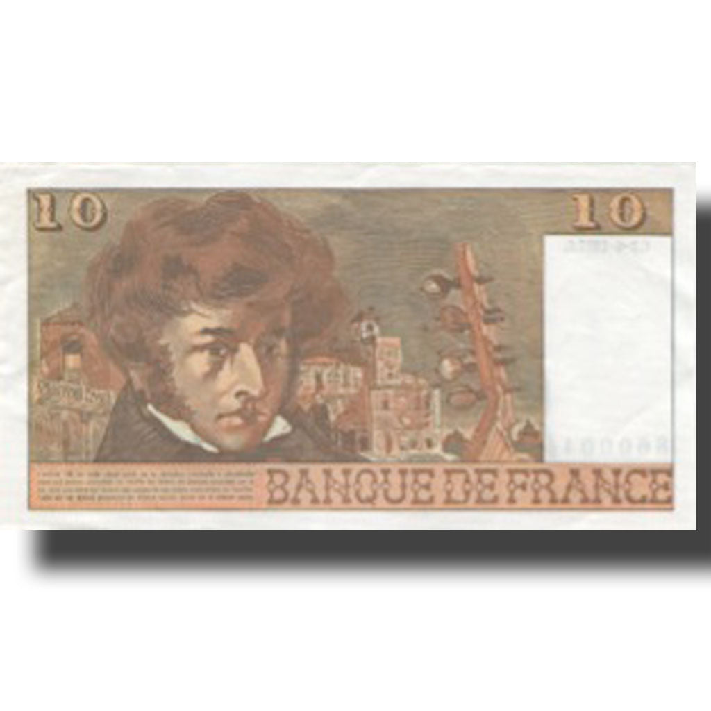 Frankreich, 10 Francs, Berlioz, 1977, 1977-06-02, UNZ-, Fayette:63.22, KM:150c