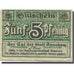 Banknote, Germany, Annaberg, 5 Pfennig, Blason, VF(20-25), Mehl:A19.5b