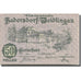 Banknote, Austria, Hadersdorf, 50 Heller, paysage, 1920 UNC(63) Mehl:FS 326