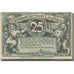 Banknote, Germany, Luneburg, 25 Pfennig, Lion, UNC(63), Mehl:L 74.2b