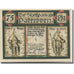 Banknote, Germany, Paderborn, 75 Pfennig, roi, 1921 UNC(63) Mehl:1043.2