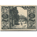 Banknote, Germany, Paderborn, 2 Mark, rue 1, 1921 UNC(63) Mehl:1043.4