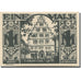 Banknote, Germany, Paderborn, 1 Mark, monument 1, 1921 UNC(63) Mehl:1043.4