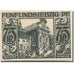 Banknote, Germany, Paderborn, 75 Pfennig, monument 2, 1921 UNC(63) Mehl:1043.4