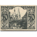 Banknote, Germany, Paderborn, 50 Pfennig, cathédrale 1, 1921 UNC(63) Mehl:1043.4