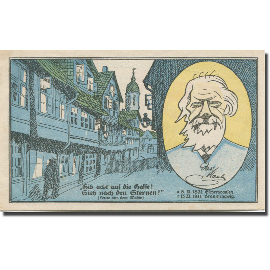 Banknote, Germany, Braunschweig, 75 Pfennig, livre, 1921, UNC(63), Mehl:158.1a