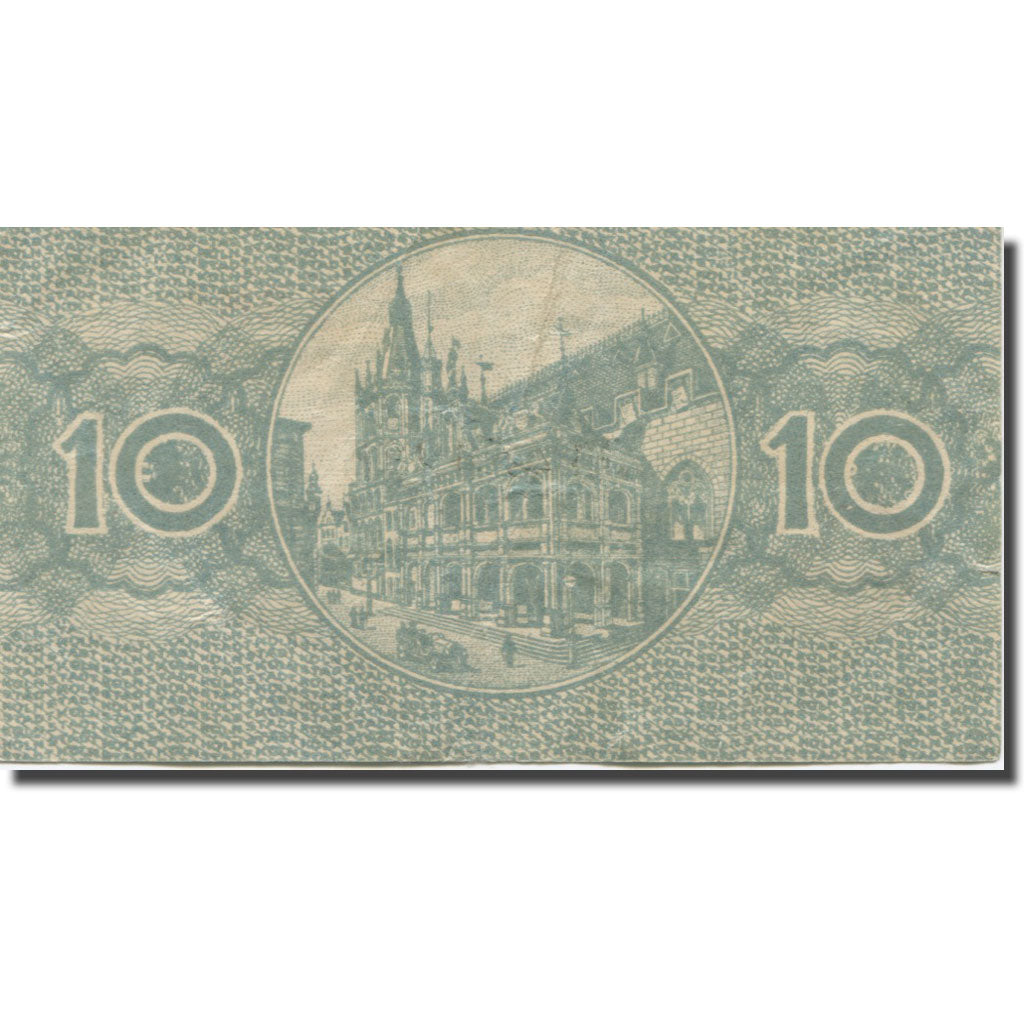 Banknote, Germany, Köln, 10 Pfennig, chevalier, 1920 EF(40-45) Mehl:K30.14a
