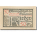 Banknote, Germany, Rieder, 50 Pfennig, roi, 1921-09-01, AU(55-58) Mehl:1122.2a
