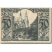 Geldschein, Deutschland Paderborn 50 Pfennig cathédrale 3, 1921 UNZ- Mehl:1043.4