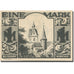 Banknote, Germany, Paderborn, 1 Mark, Eglise, 1921 UNC(63) Mehl:1043.4